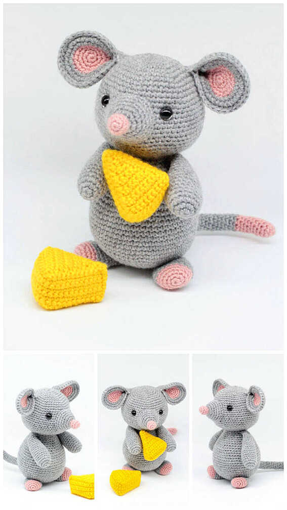 Amigurumi Mouse Free PDF Crochet Pattern - Amigurumi