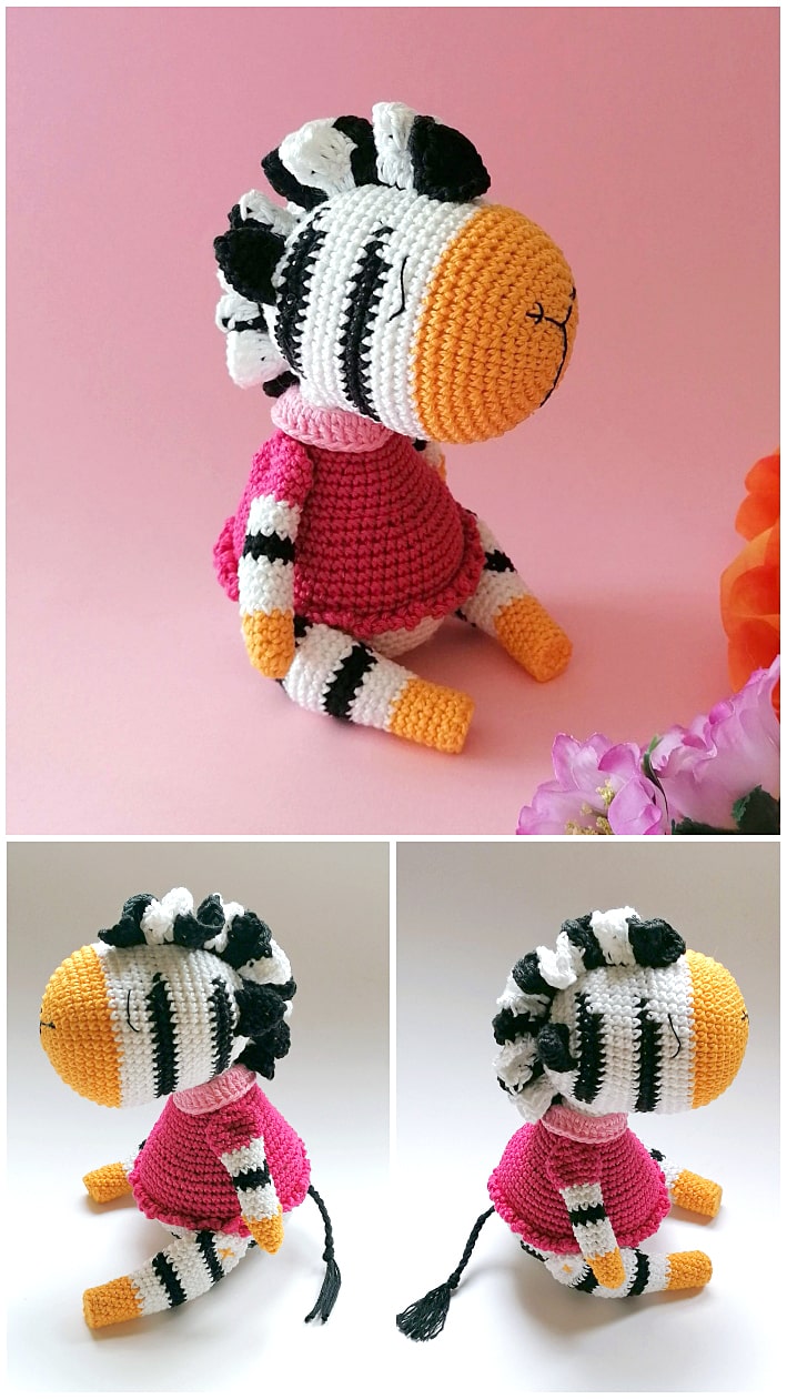 Crochet Zebra Amigurumi Free Pattern Amigurumi