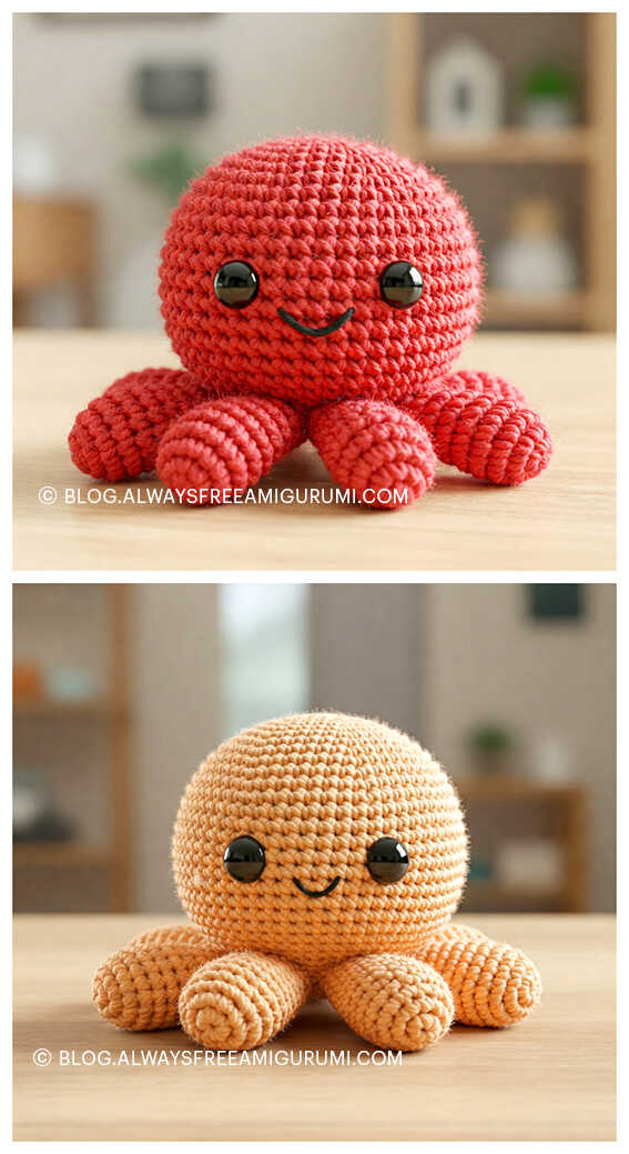 Amigurumi Octopus Free Crochet Pattern - Amigurumi