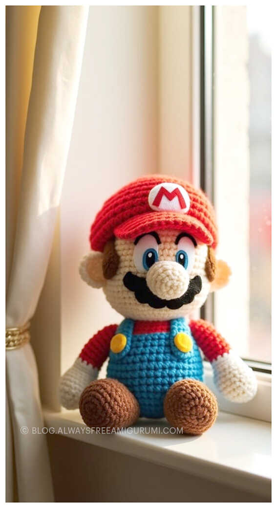 Amigurumi Super Mario Free Crochet Pattern - Amigurumi