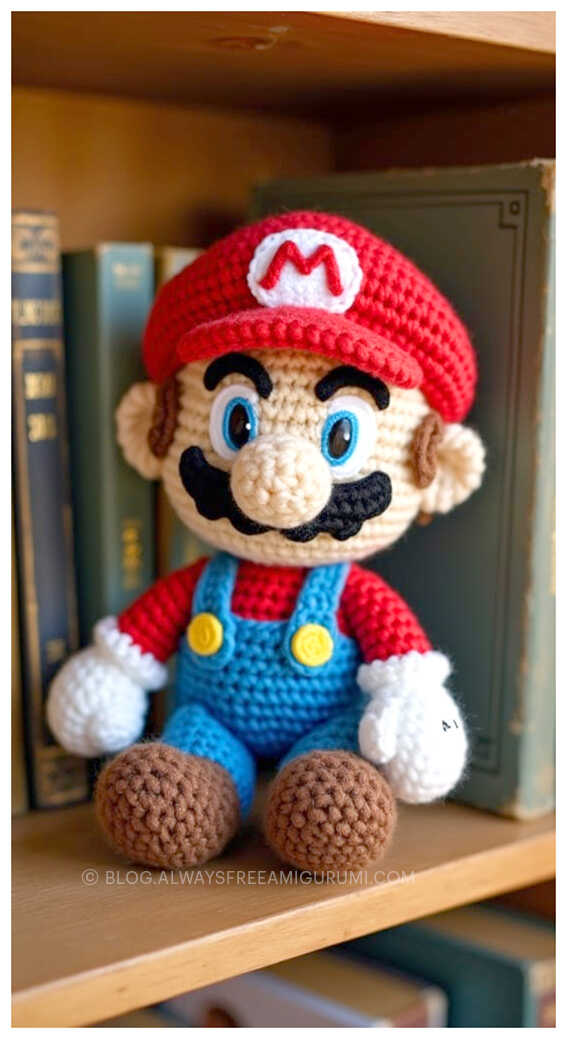 Amigurumi Super Mario Free Crochet Pattern - Amigurumi