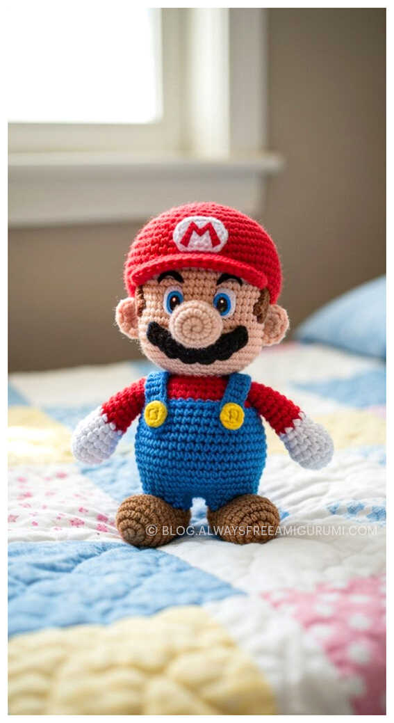 Amigurumi Super Mario Free Crochet Pattern - Amigurumi