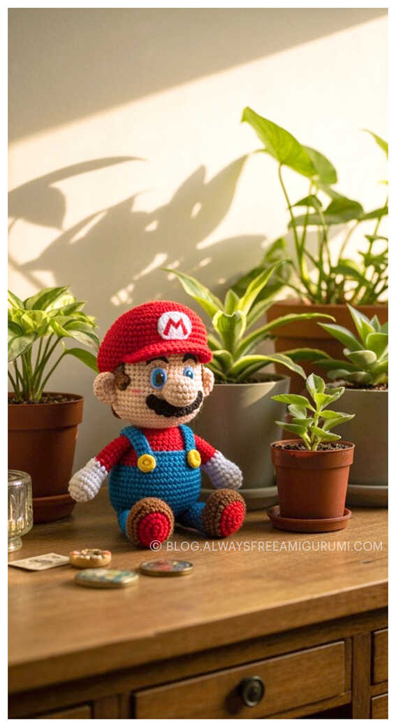 Amigurumi Super Mario Free Crochet Pattern - Amigurumi