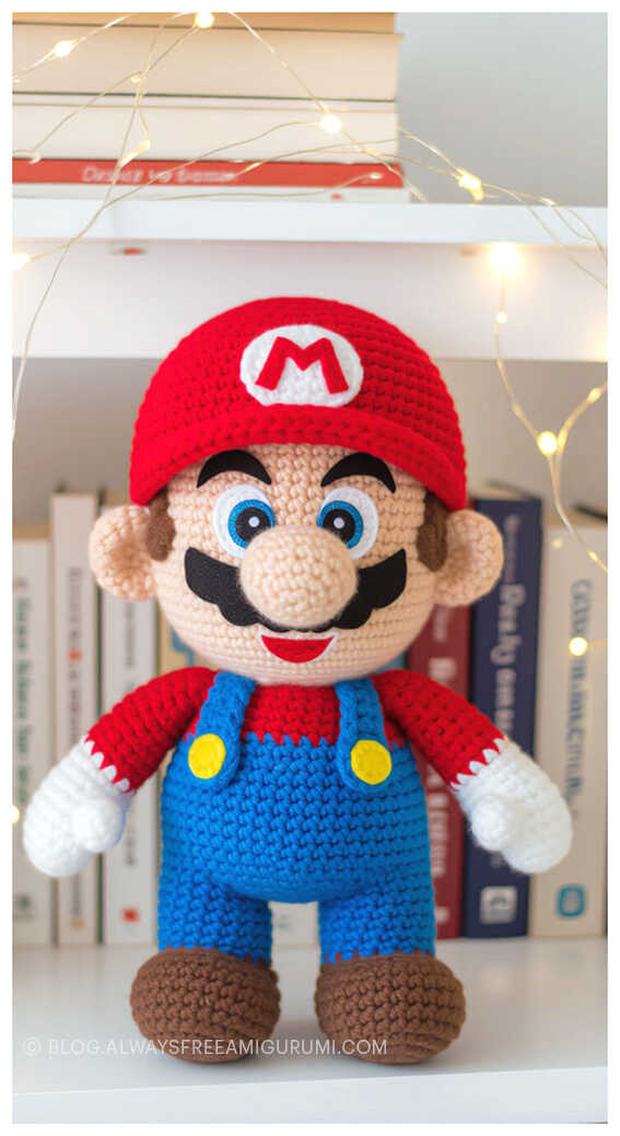 Amigurumi Super Mario Free Crochet Pattern - Amigurumi