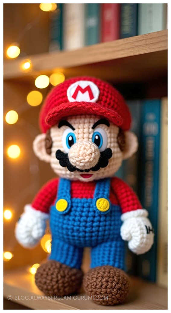 Amigurumi Super Mario Free Crochet Pattern - Amigurumi