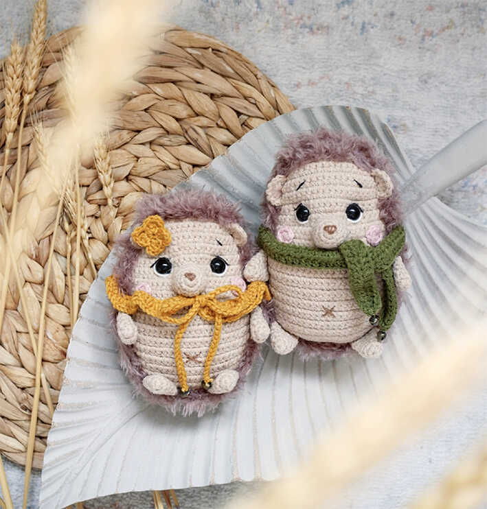 Cute Hedgehog Amigurumi Free Crochet Pattern