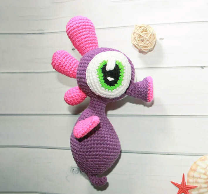 Cute Seahorse Amigurumi Free Crochet Pattern