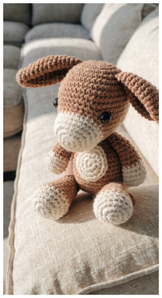 sleepy crochet donkey amigurumi cute handmade farm animal toy cozy inspiration